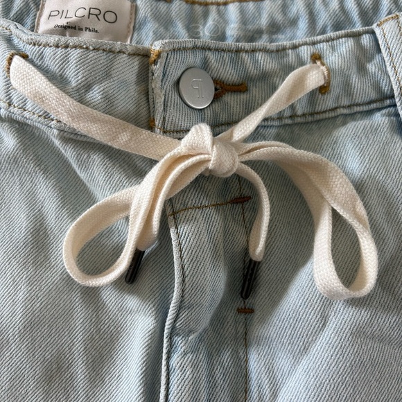 Pilcro Anthropologie NWOT Light Blue Denim Women's Shorts size 30 - Picture 5 of 6